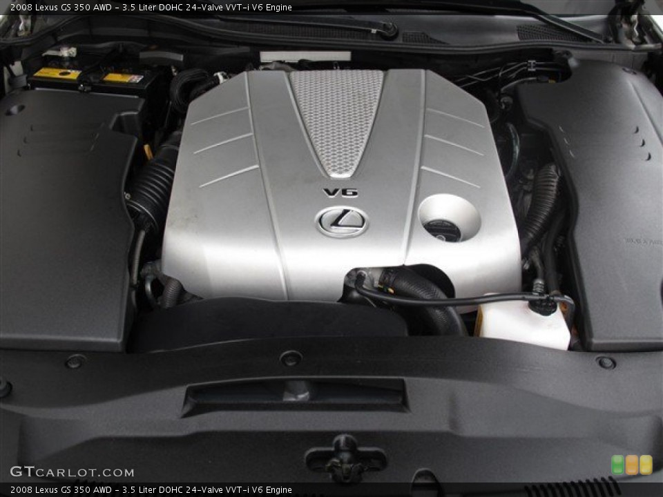 3.5 Liter DOHC 24-Valve VVT-i V6 Engine for the 2008 Lexus GS #86394855