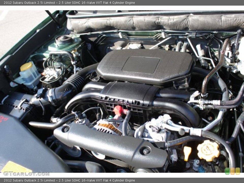2.5 Liter SOHC 16-Valve VVT Flat 4 Cylinder Engine for the 2012 Subaru Outback #86399211