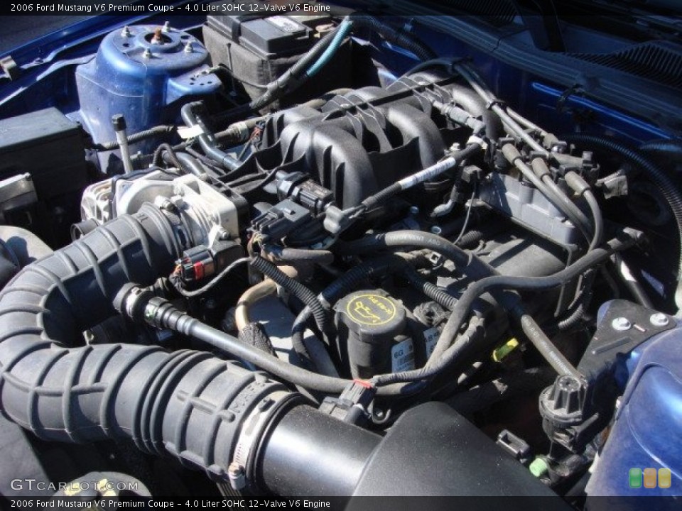 4.0 Liter SOHC 12-Valve V6 Engine for the 2006 Ford Mustang #86399769
