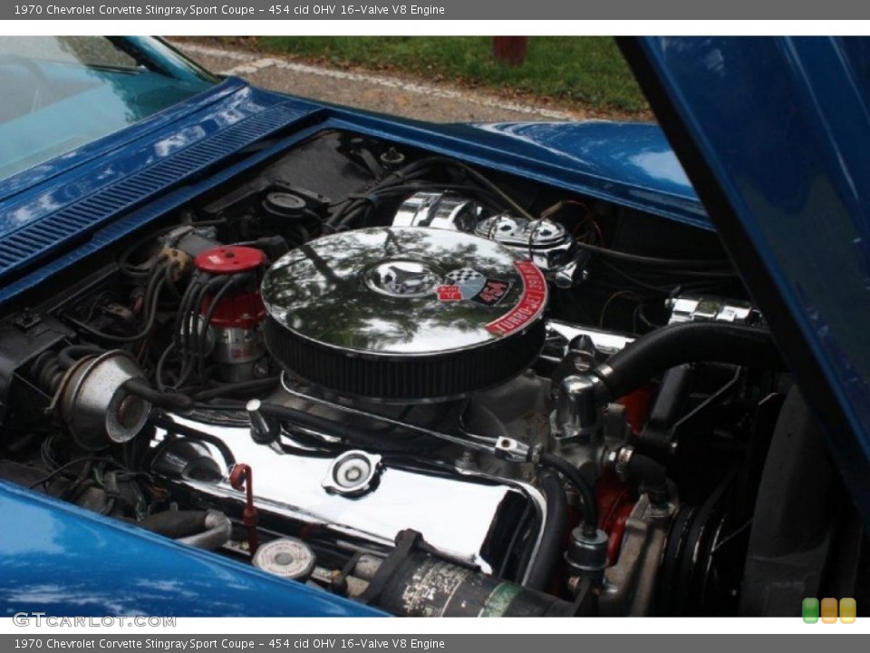454 cid OHV 16-Valve V8 Engine for the 1970 Chevrolet Corvette #86402237