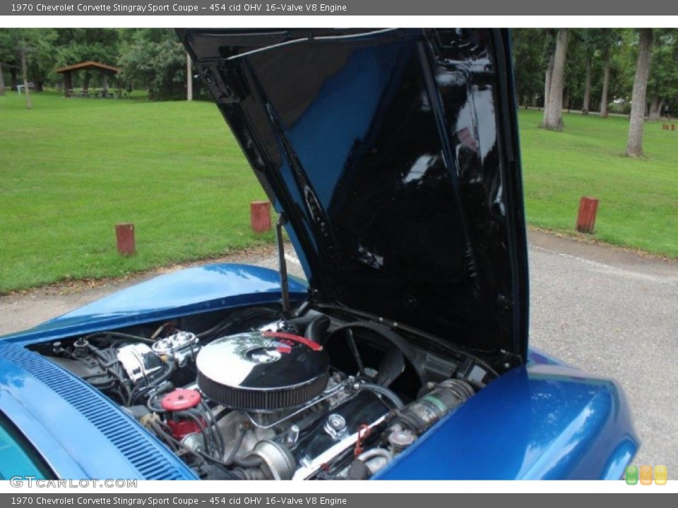 454 cid OHV 16-Valve V8 Engine for the 1970 Chevrolet Corvette #86402258