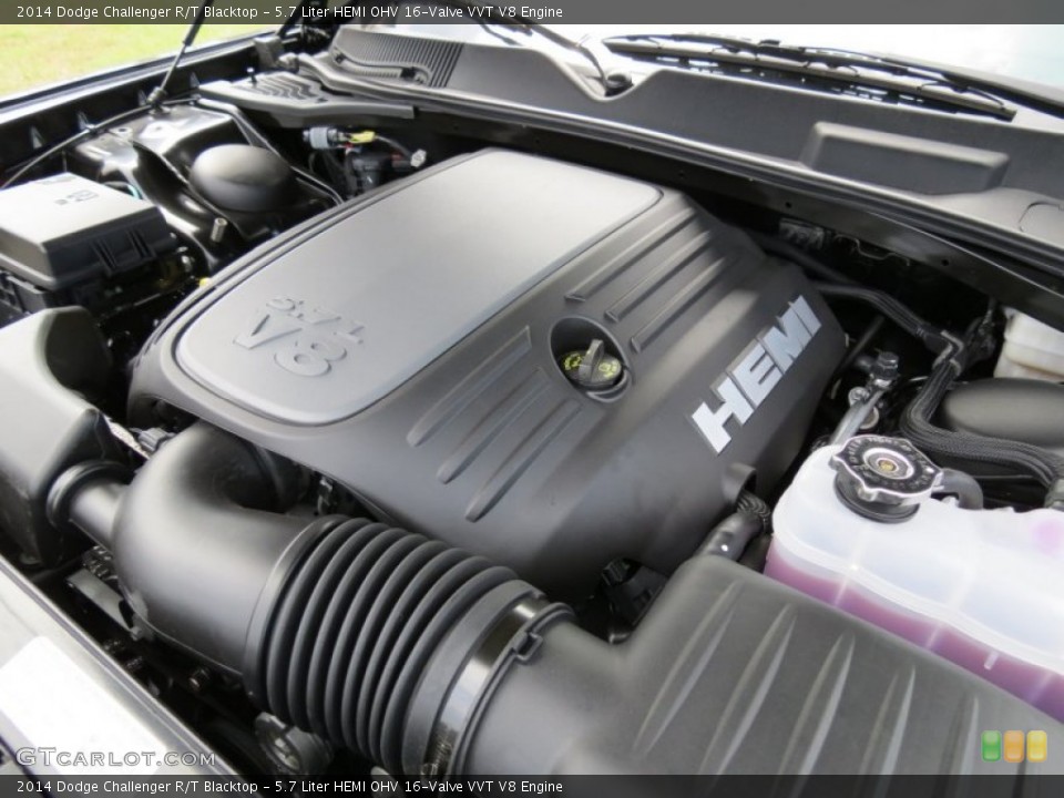 5.7 Liter HEMI OHV 16-Valve VVT V8 Engine for the 2014 Dodge Challenger #86403944