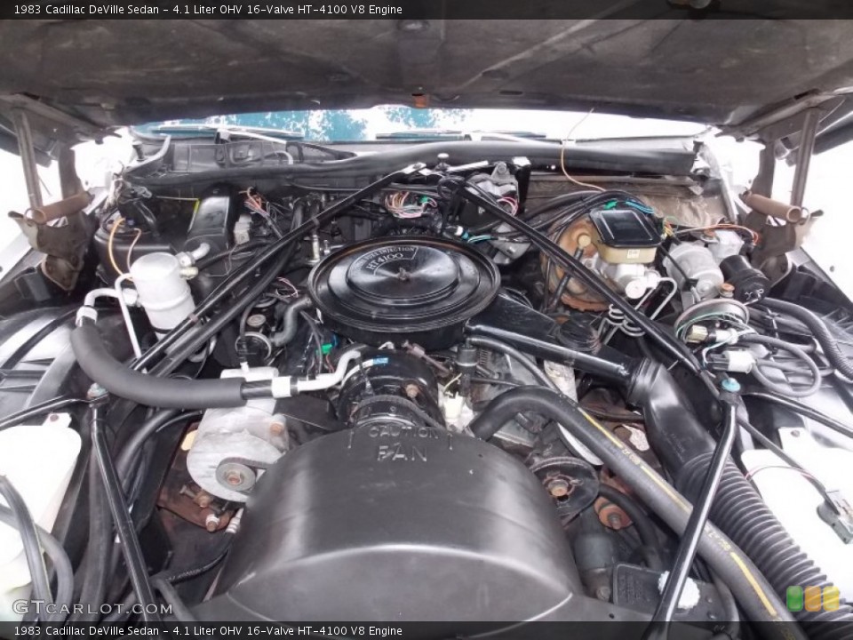 4.1 Liter OHV 16-Valve HT-4100 V8 Engine for the 1983 Cadillac DeVille #86429867