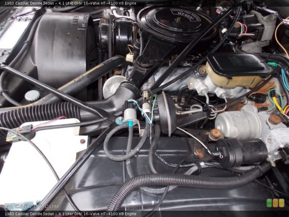 4.1 Liter OHV 16-Valve HT-4100 V8 Engine for the 1983 Cadillac DeVille #86429888