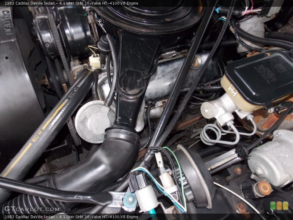 4.1 Liter OHV 16-Valve HT-4100 V8 Engine for the 1983 Cadillac DeVille #86429913