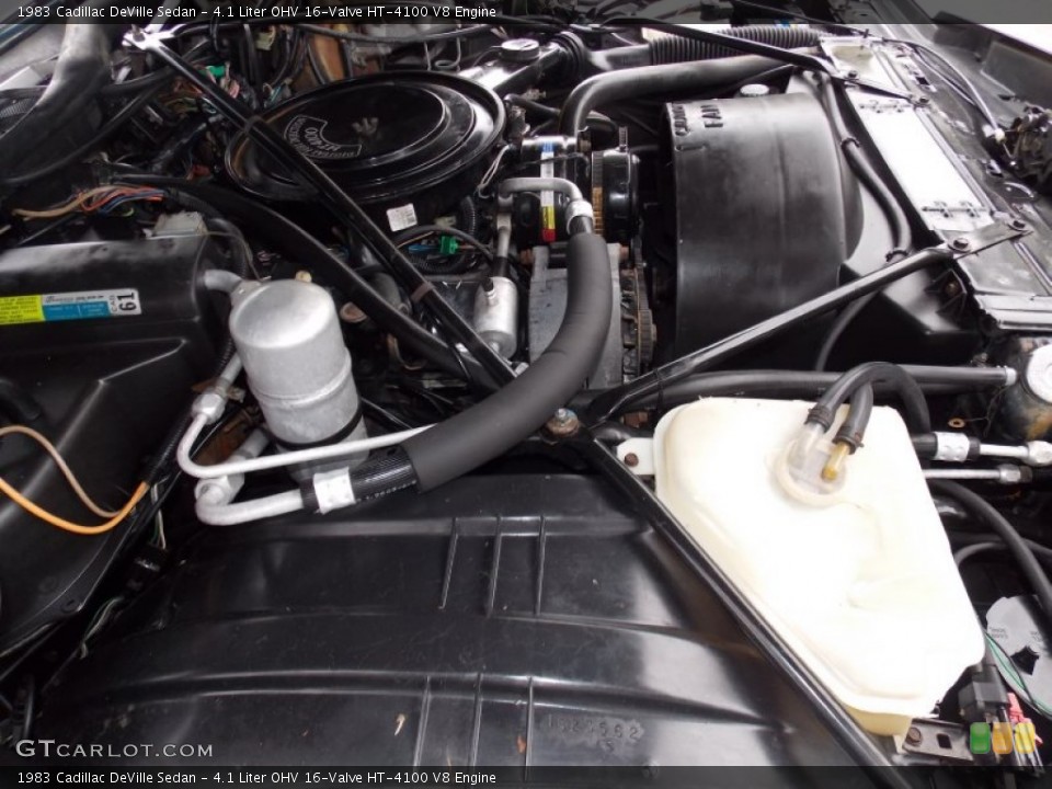 4.1 Liter OHV 16-Valve HT-4100 V8 Engine for the 1983 Cadillac DeVille #86429937