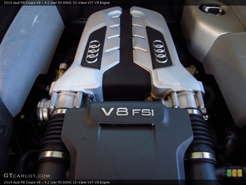 4.2 Liter FSI DOHC 32-Valve VVT V8 Engine for the 2014 Audi R8 #86439249