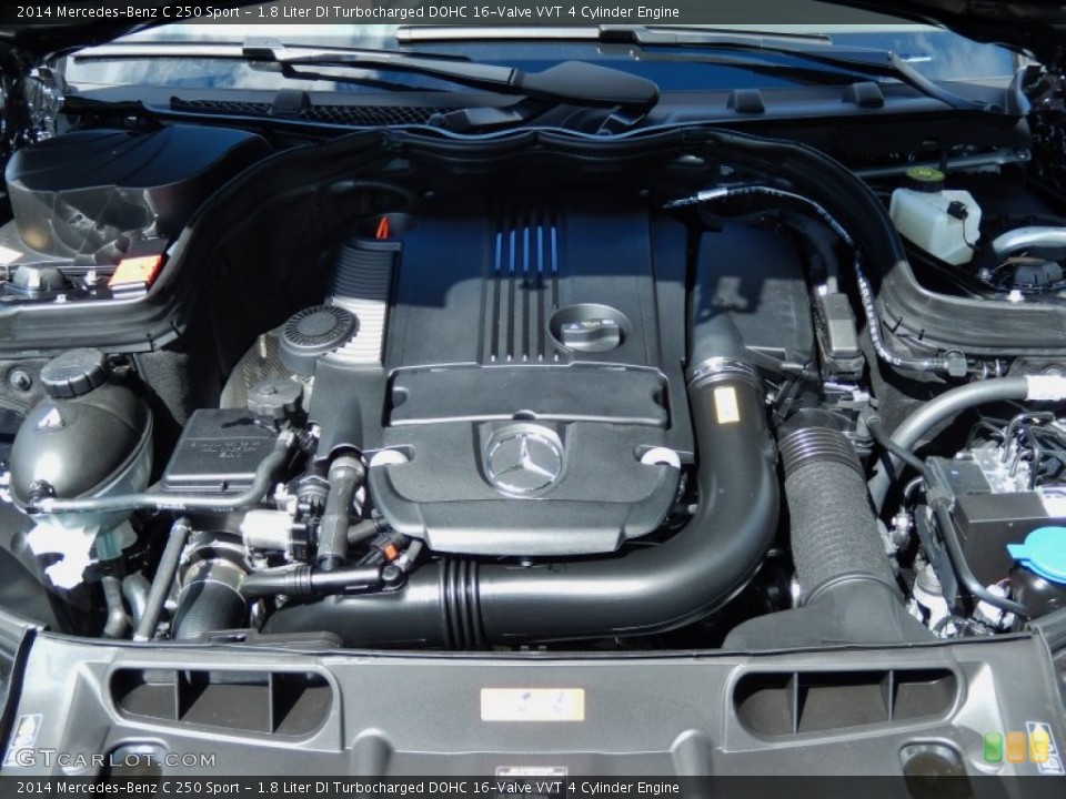 1.8 Liter DI Turbocharged DOHC 16-Valve VVT 4 Cylinder Engine for the 2014 Mercedes-Benz C #86451624
