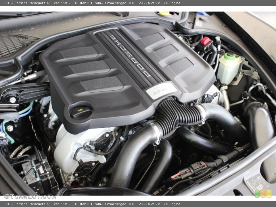 3.0 Liter DFI Twin-Turbocharged DOHC 24-Valve VVT V6 Engine for the 2014 Porsche Panamera #86456526