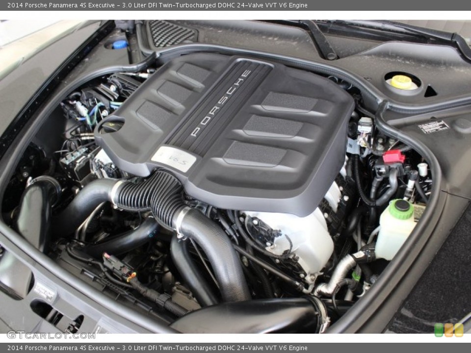 3.0 Liter DFI Twin-Turbocharged DOHC 24-Valve VVT V6 Engine for the 2014 Porsche Panamera #86456547