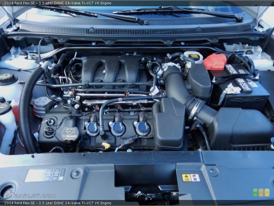 3.5 Liter DOHC 24-Valve Ti-VCT V6 Engine for the 2014 Ford Flex #86460138