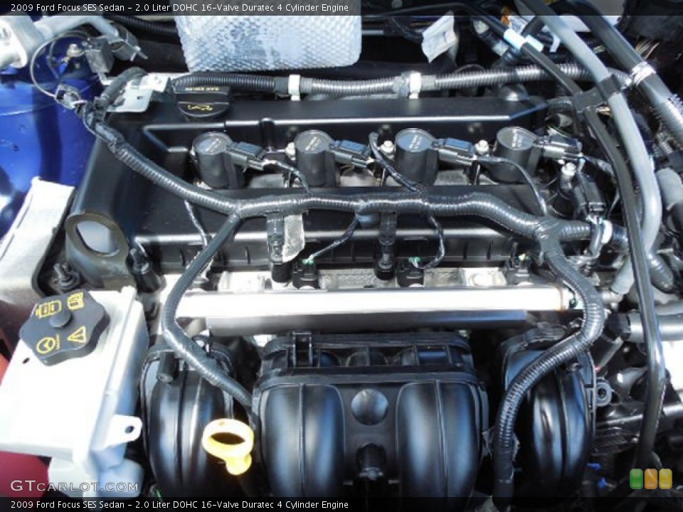 2.0 Liter DOHC 16-Valve Duratec 4 Cylinder Engine for the 2009 Ford Focus #86476083