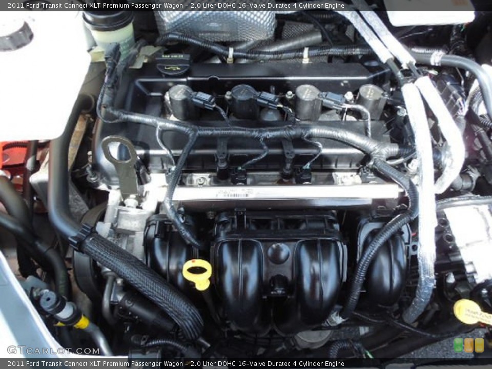 2.0 Liter DOHC 16-Valve Duratec 4 Cylinder Engine for the 2011 Ford Transit Connect #86484378