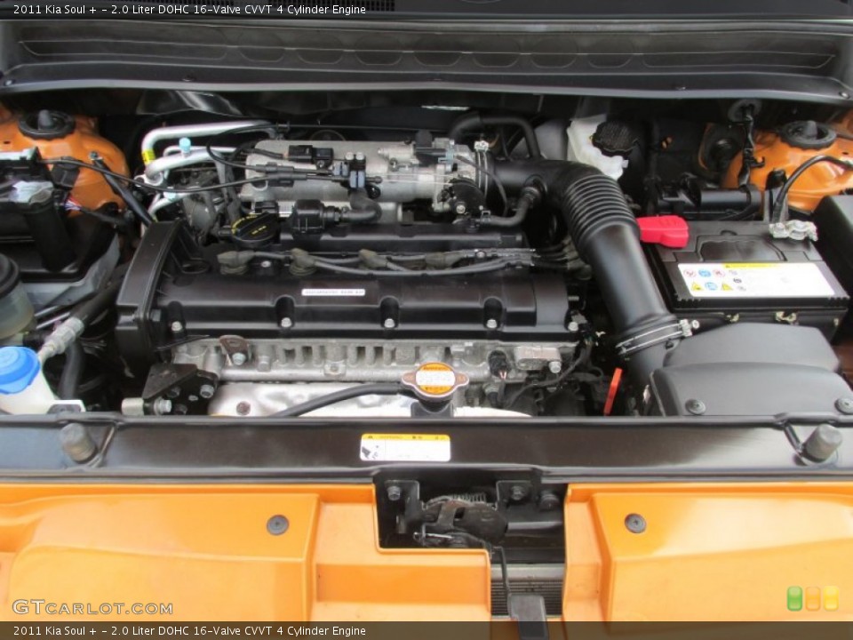 2.0 Liter DOHC 16-Valve CVVT 4 Cylinder Engine for the 2011 Kia Soul #86496393