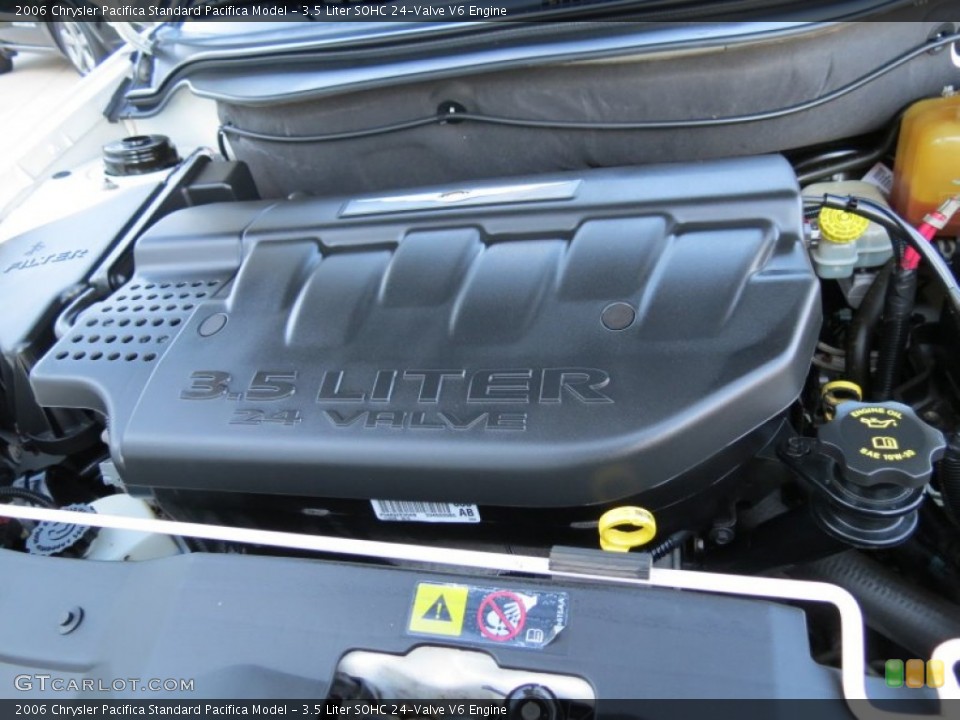 3.5 Liter SOHC 24-Valve V6 2006 Chrysler Pacifica Engine