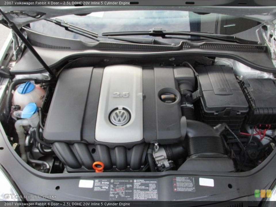 2.5L DOHC 20V Inline 5 Cylinder Engine for the 2007 Volkswagen Rabbit #86503100