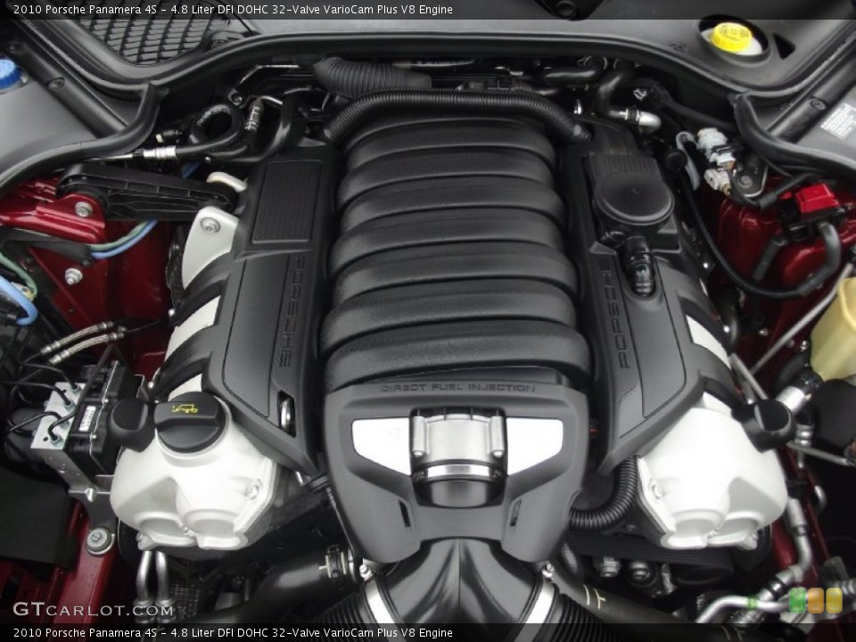 4.8 Liter DFI DOHC 32-Valve VarioCam Plus V8 Engine for the 2010 Porsche Panamera #86517655