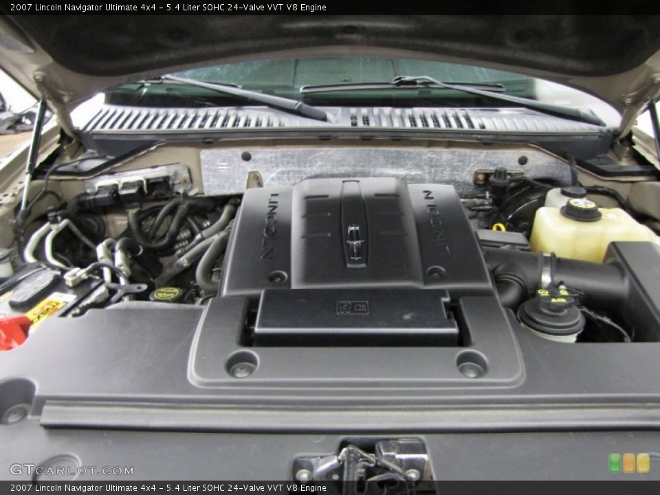 5.4 Liter SOHC 24-Valve VVT V8 Engine for the 2007 Lincoln Navigator #86534883