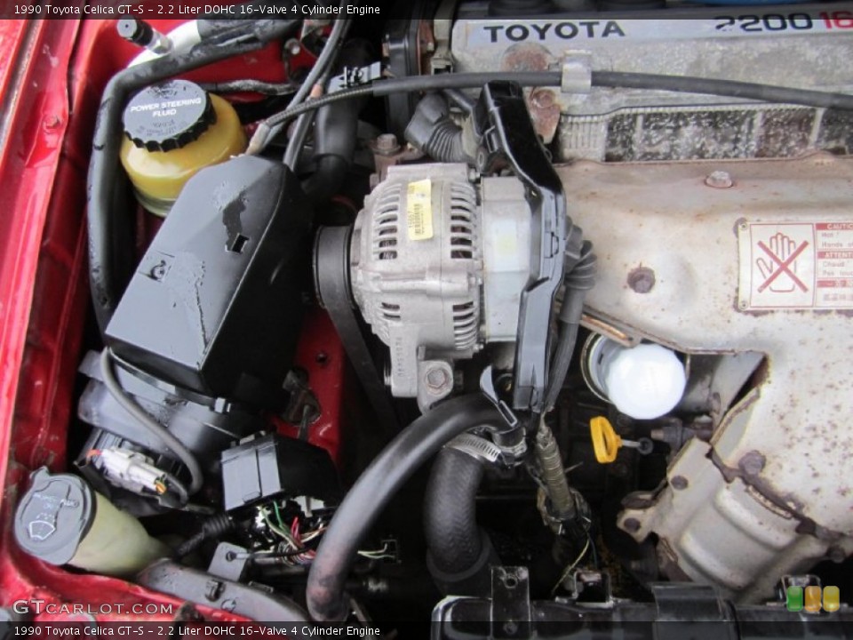 2.2 Liter DOHC 16-Valve 4 Cylinder Engine for the 1990 Toyota Celica #86541309