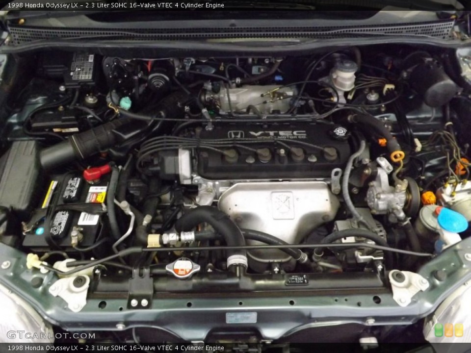 2.3 Liter SOHC 16-Valve VTEC 4 Cylinder 1998 Honda Odyssey Engine