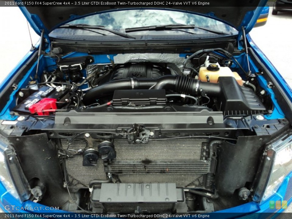 3.5 Liter GTDI EcoBoost Twin-Turbocharged DOHC 24-Valve VVT V6 Engine for the 2011 Ford F150 #86542161
