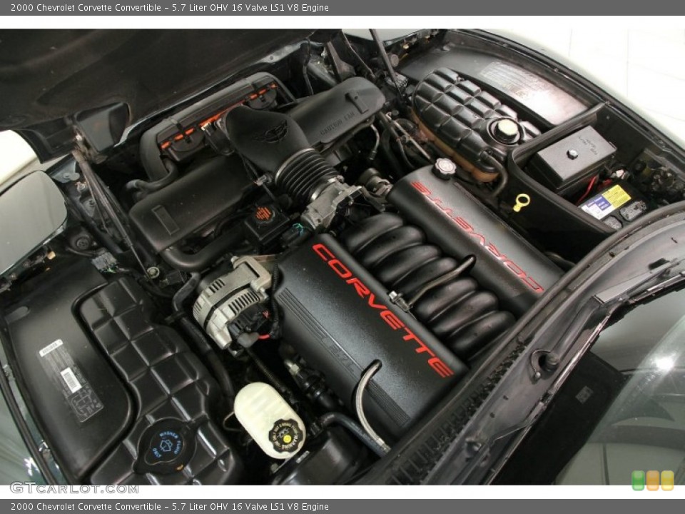5.7 Liter OHV 16 Valve LS1 V8 Engine for the 2000 Chevrolet Corvette #86545203