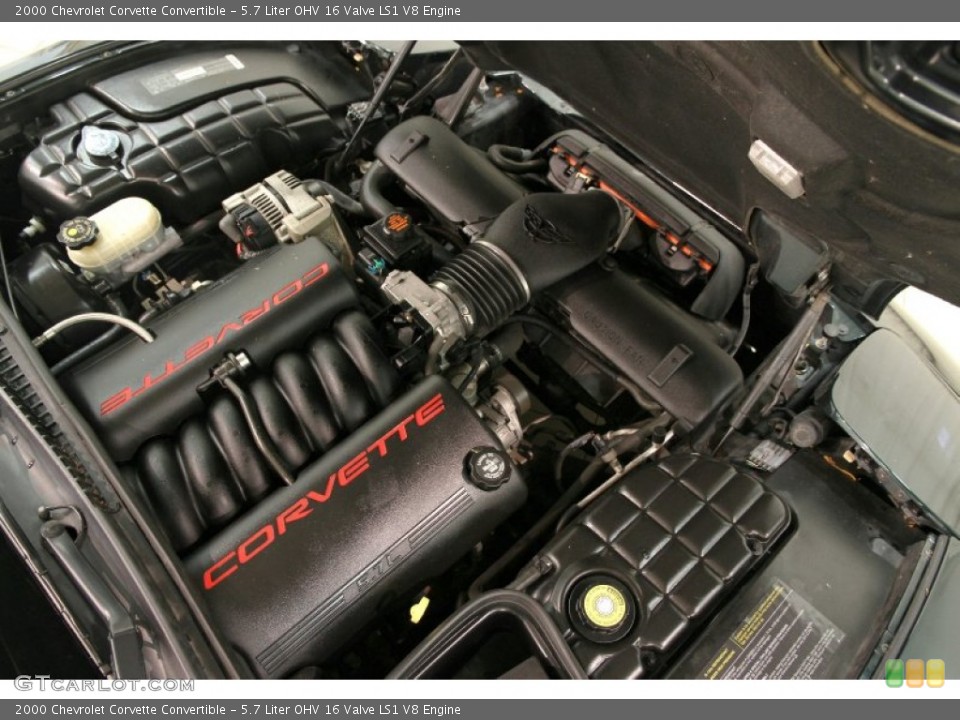 5.7 Liter OHV 16 Valve LS1 V8 Engine for the 2000 Chevrolet Corvette #86545224