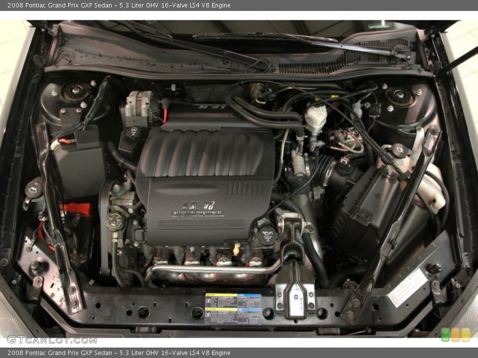 5.3 Liter OHV 16-Valve LS4 V8 2008 Pontiac Grand Prix Engine