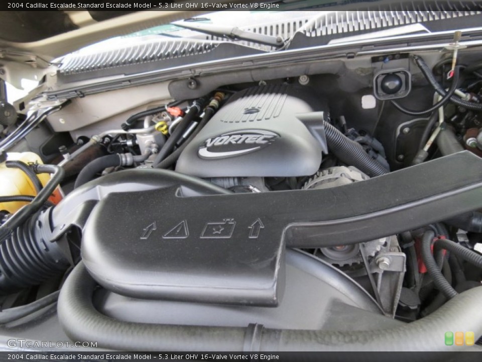5.3 Liter OHV 16-Valve Vortec V8 Engine for the 2004 Cadillac Escalade #86556486