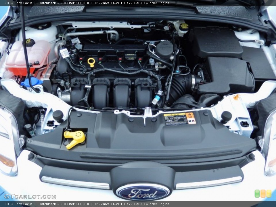 2.0 Liter GDI DOHC 16-Valve Ti-VCT Flex-Fuel 4 Cylinder Engine for the 2014 Ford Focus #86570577