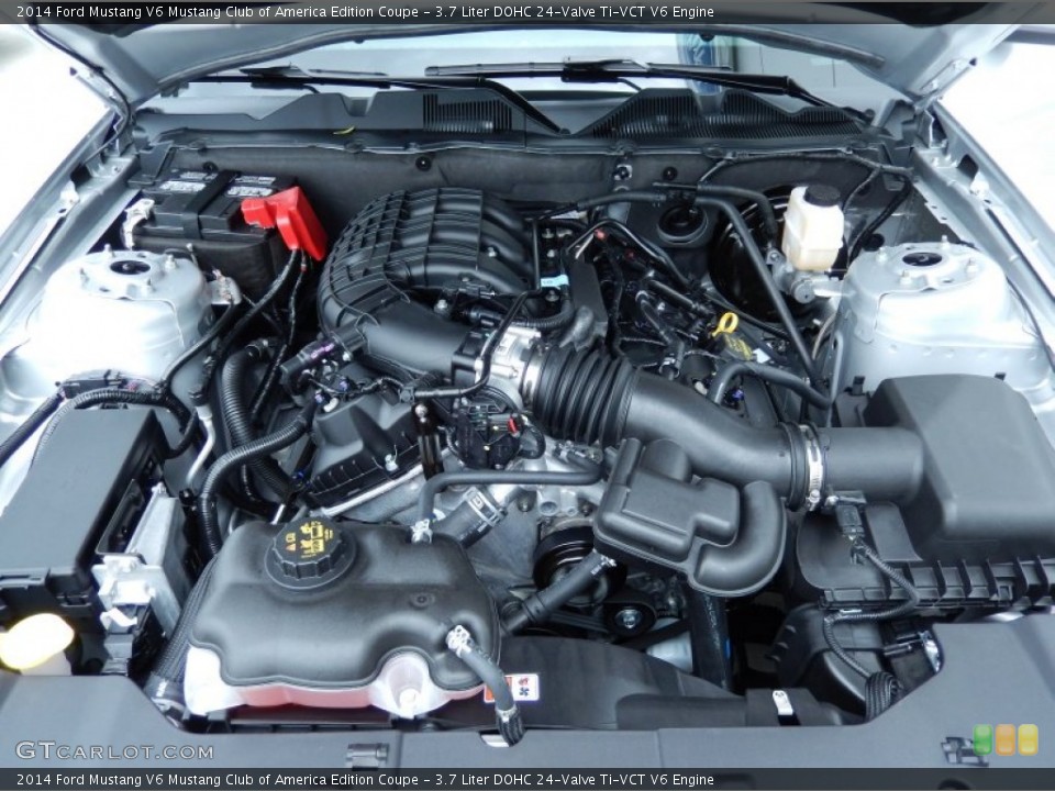 3.7 Liter DOHC 24-Valve Ti-VCT V6 Engine for the 2014 Ford Mustang #86571243