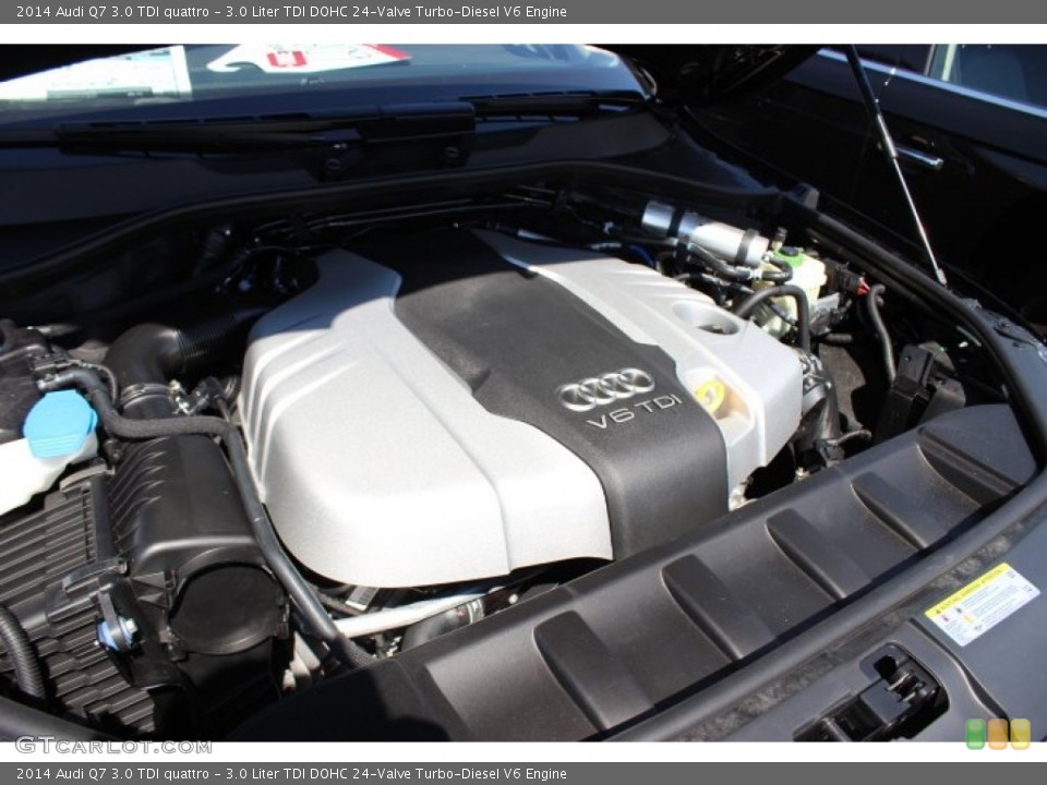 3.0 Liter TDI DOHC 24-Valve Turbo-Diesel V6 Engine for the 2014 Audi Q7 #86582439