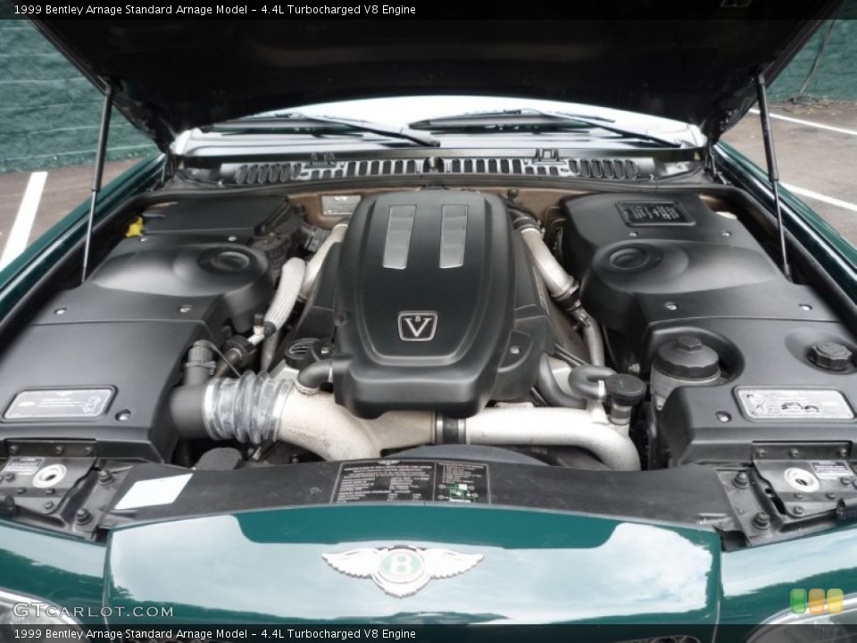 4.4L Turbocharged V8 1999 Bentley Arnage Engine