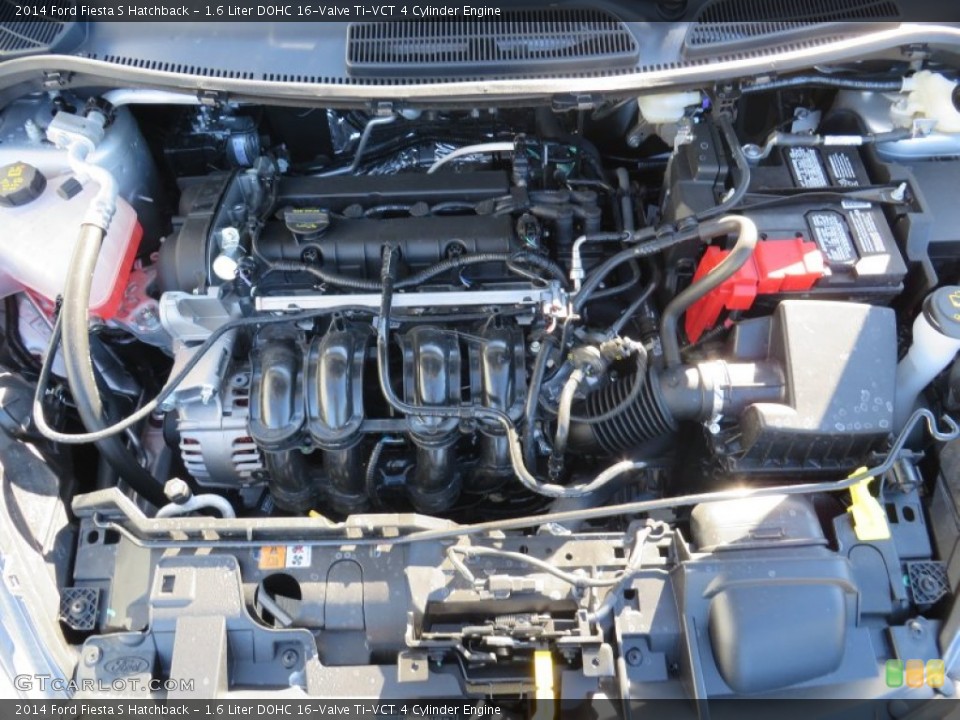 1.6 Liter DOHC 16-Valve Ti-VCT 4 Cylinder Engine for the 2014 Ford Fiesta #86605764