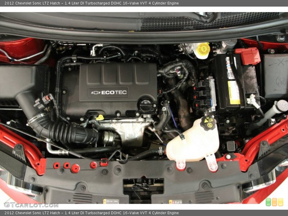 1.4 Liter DI Turbocharged DOHC 16-Valve VVT 4 Cylinder Engine for the 2012 Chevrolet Sonic #86610864