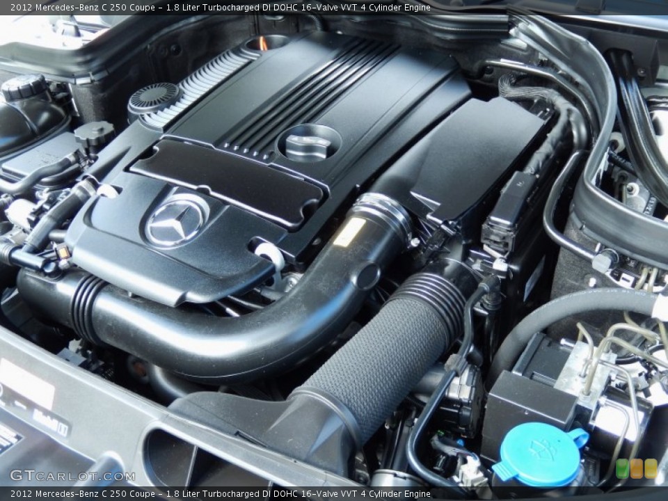 1.8 Liter Turbocharged DI DOHC 16-Valve VVT 4 Cylinder Engine for the 2012 Mercedes-Benz C #86628955