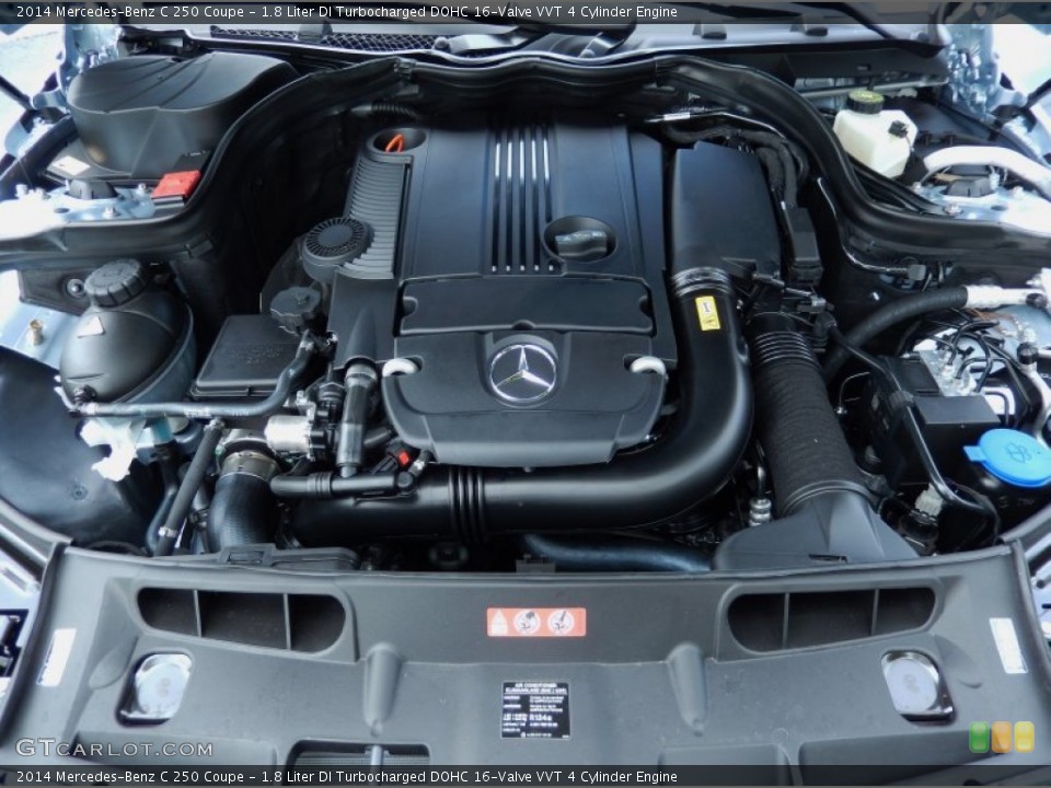 1.8 Liter DI Turbocharged DOHC 16-Valve VVT 4 Cylinder Engine for the 2014 Mercedes-Benz C #86629960