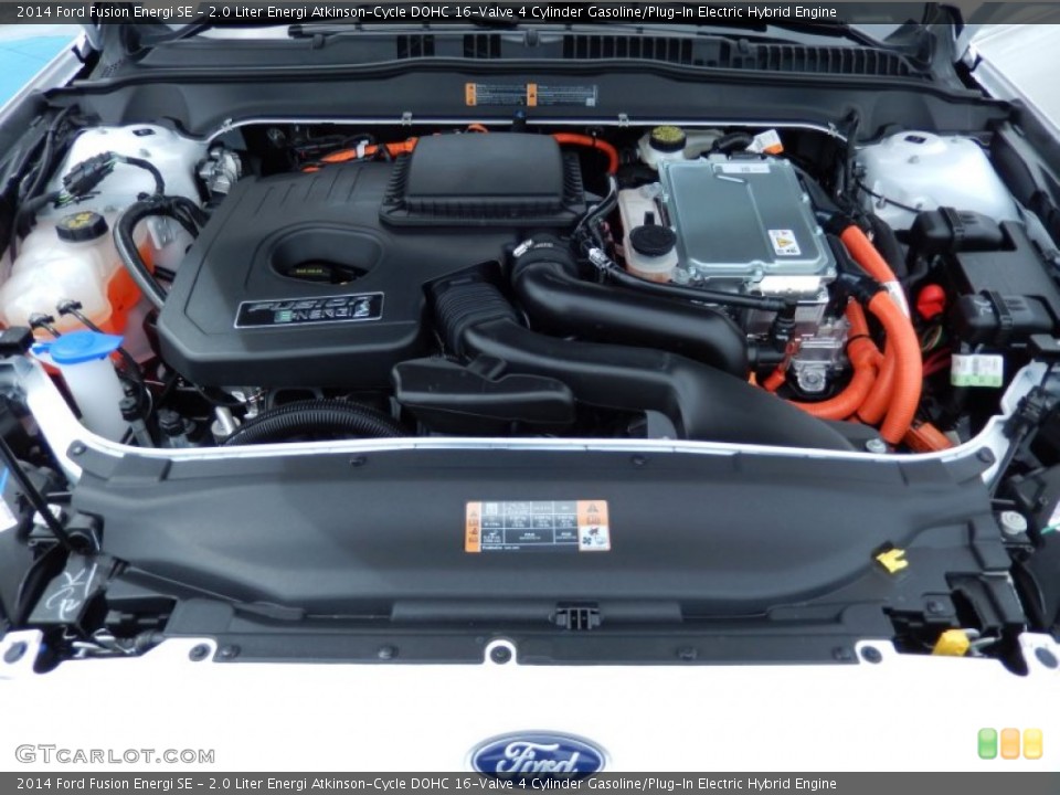 2.0 Liter Energi Atkinson-Cycle DOHC 16-Valve 4 Cylinder Gasoline/Plug-In Electric Hybrid Engine for the 2014 Ford Fusion #86635669