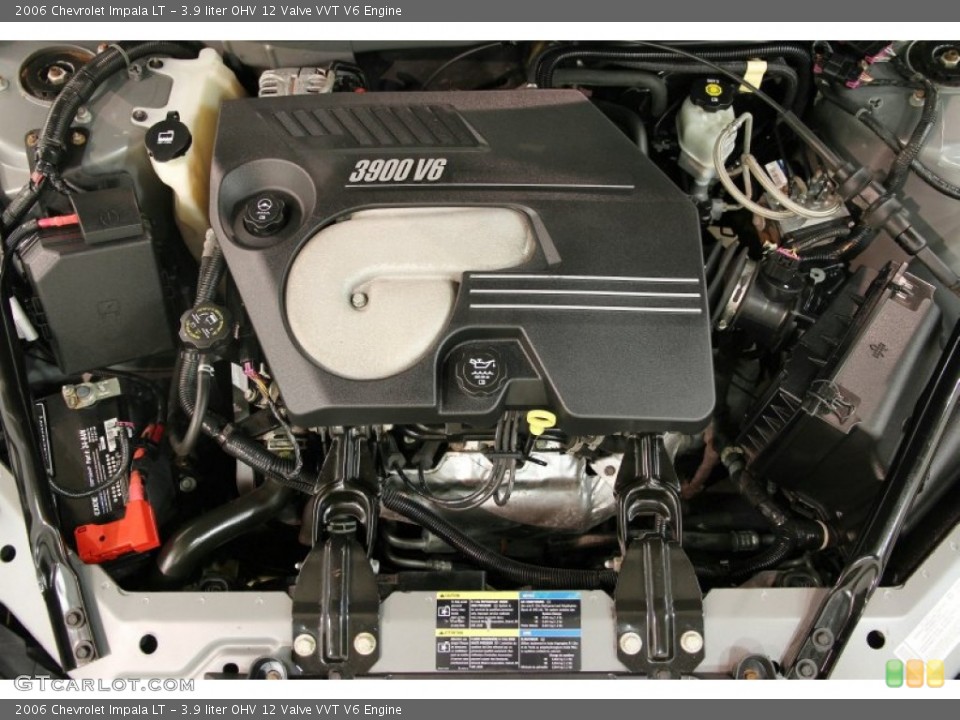3.9 liter OHV 12 Valve VVT V6 Engine for the 2006 Chevrolet Impala #86667664