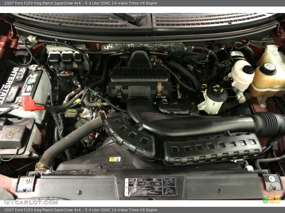 5.4 Liter SOHC 24-Valve Triton V8 Engine for the 2007 Ford F150 #86668709
