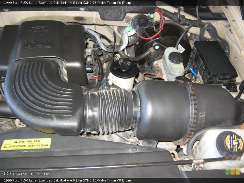 4.6 Liter SOHC 16-Valve Triton V8 Engine for the 1999 Ford F150 #86685234