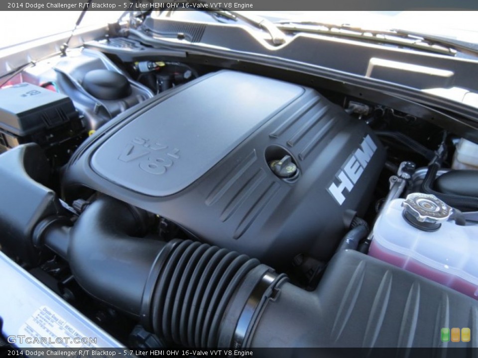 5.7 Liter HEMI OHV 16-Valve VVT V8 Engine for the 2014 Dodge Challenger #86685822