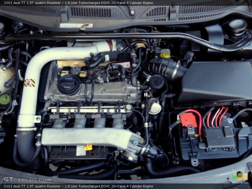 1.8 Liter Turbocharged DOHC 20-Valve 4 Cylinder Engine for the 2001 Audi TT #86688291