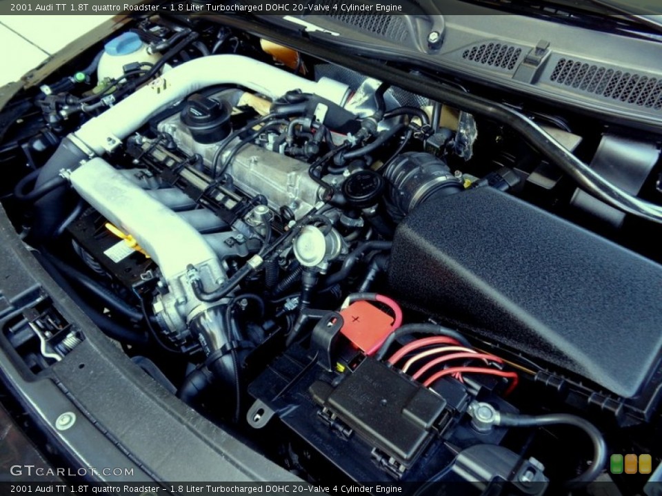 1.8 Liter Turbocharged DOHC 20-Valve 4 Cylinder Engine for the 2001 Audi TT #86689173