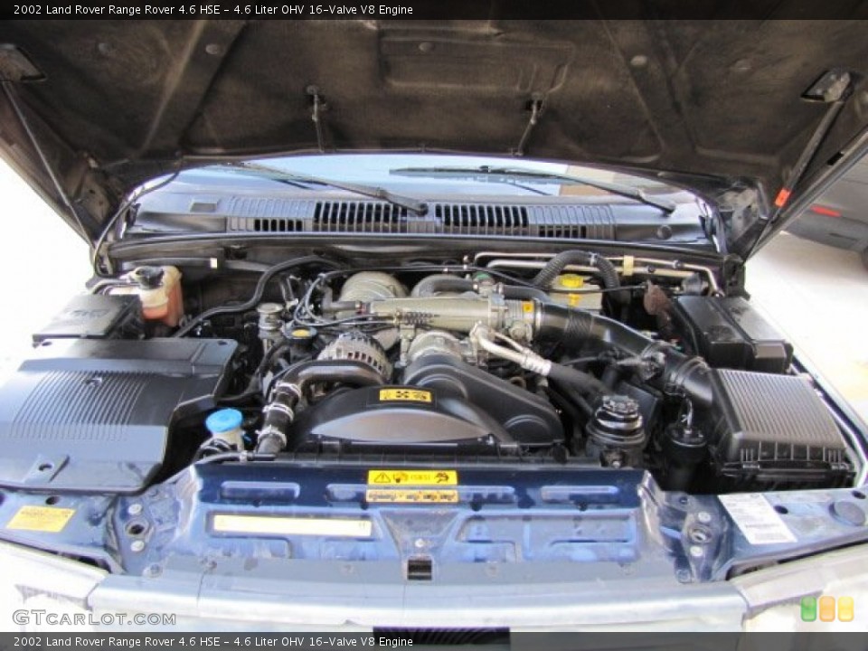 4.6 Liter OHV 16-Valve V8 Engine for the 2002 Land Rover Range Rover #86695611