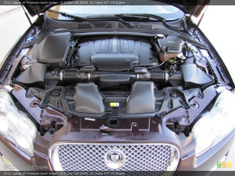 5.0 Liter GDI DOHC 32-Valve VVT V8 Engine for the 2011 Jaguar XF #86696912