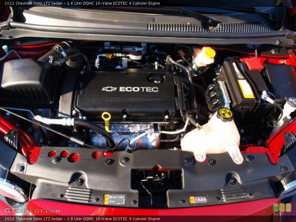 1.8 Liter DOHC 16-Valve ECOTEC 4 Cylinder Engine for the 2013 Chevrolet Sonic #86698618