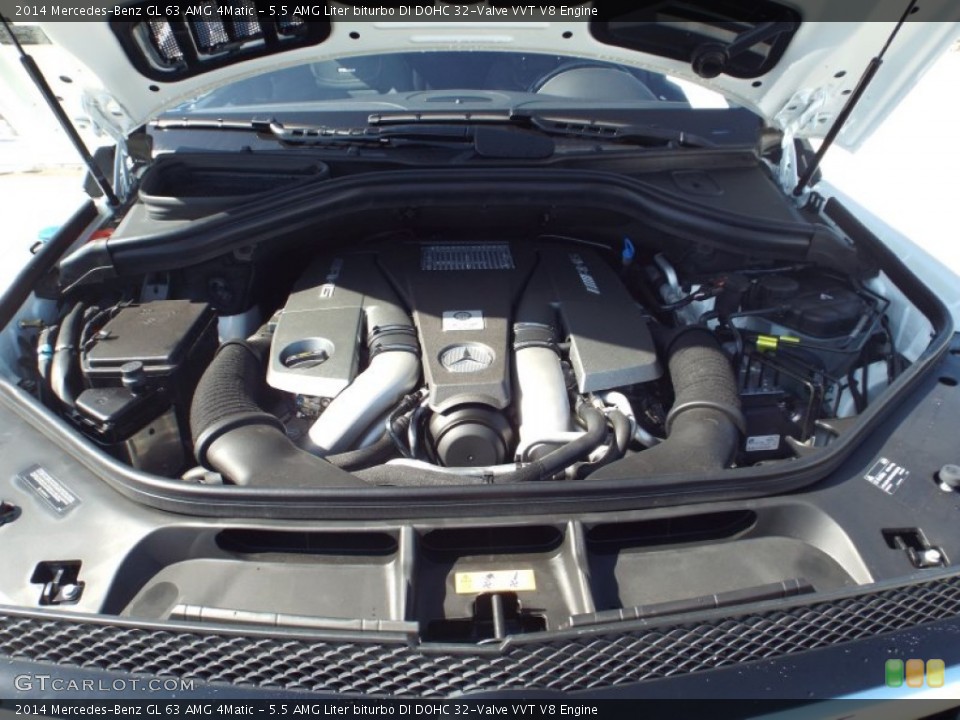 5.5 AMG Liter biturbo DI DOHC 32-Valve VVT V8 Engine for the 2014 Mercedes-Benz GL #86699259