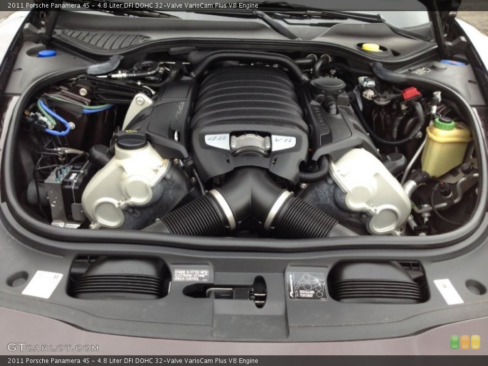 4.8 Liter DFI DOHC 32-Valve VarioCam Plus V8 Engine for the 2011 Porsche Panamera #86699850