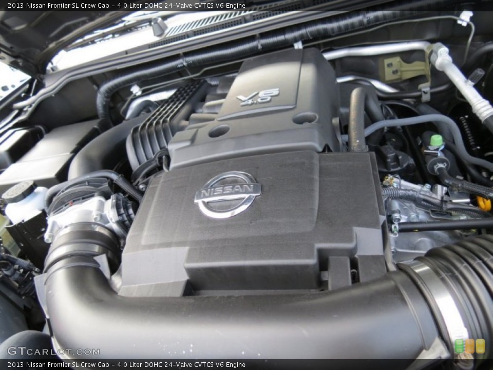 4.0 Liter DOHC 24-Valve CVTCS V6 Engine for the 2013 Nissan Frontier #86710011
